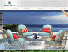 Tablet Screenshot of express-garden.com